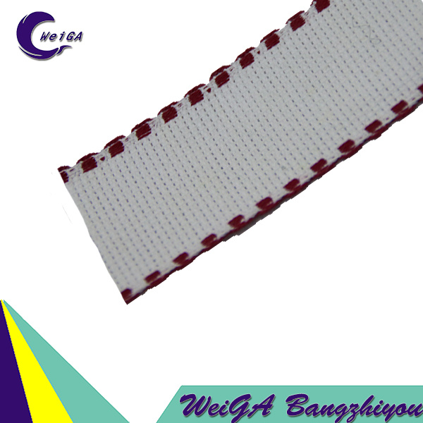 Top Quality Polyester Cotton Color Edge Ribbon