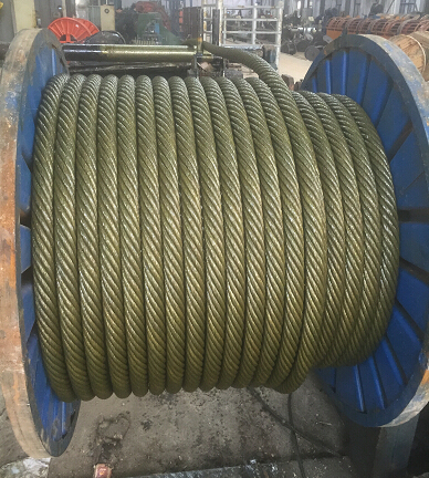 Steel Wire Rope for Elevator /6X19s 6X19W/ Sisal Fibre Core