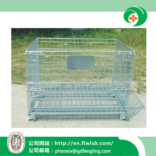 Foldable Storage Roll Cage for Supermarket with Ce (FL-51)