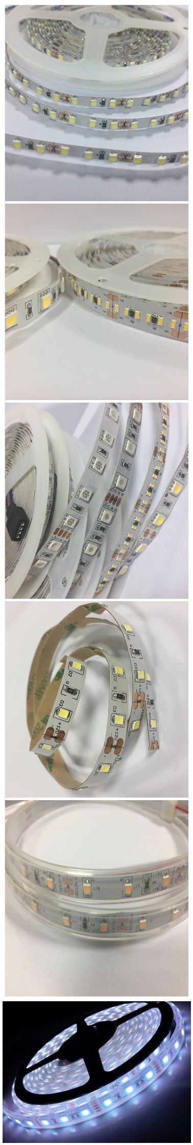 Intelligent 12V/24V Rainproof 5050 Digital RGB LED Strip for Cabinet Decoration