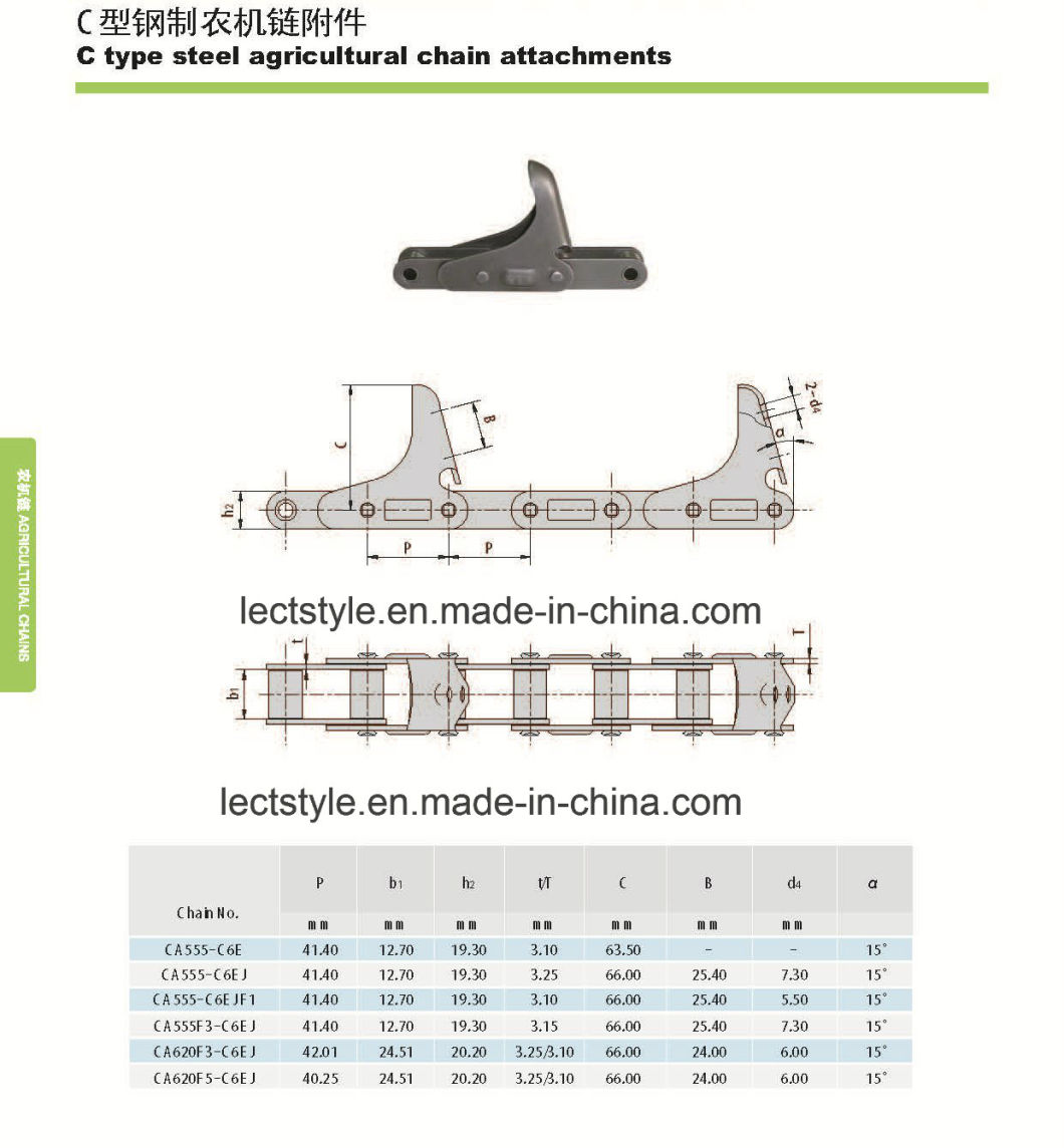 Agricultural Machinery Roller Chain with Ca2801TM91e, 384htm92