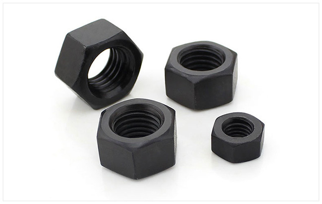 DIN 934 Grade 8.8 Black Hexagon Head Heavy Hex Nut