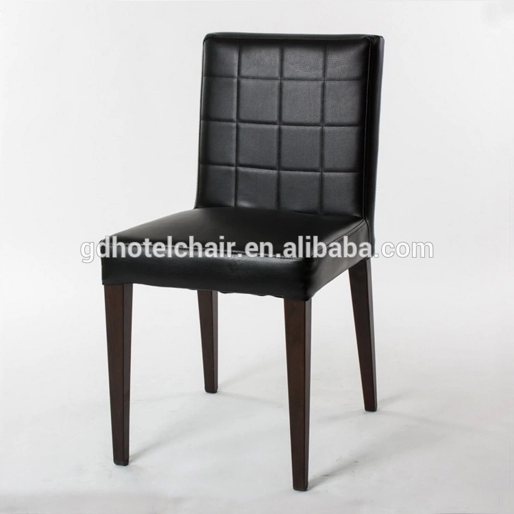 2018 Modern Design Black Leather Dining Chair/Restaurant Chairs