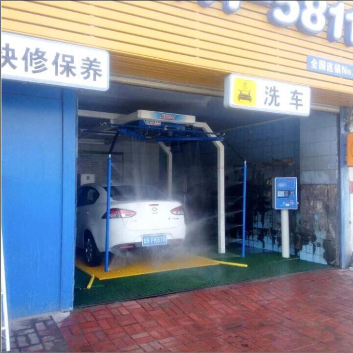Hot Galvanazing Material Touchless Car Washer Type Car Wash Machine