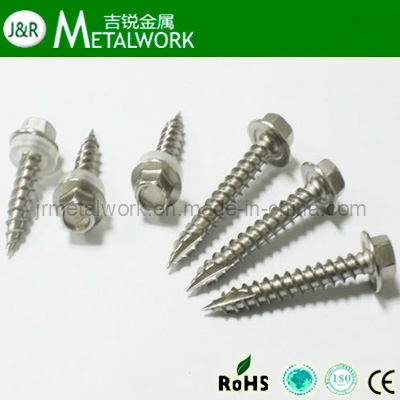 Stainless Steel Type 17 Hex Washer Head Tapping Screw