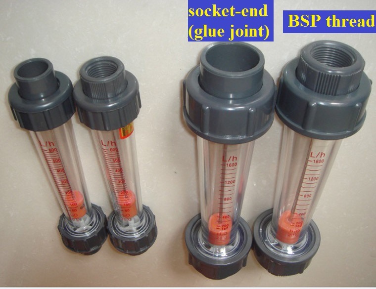 Plastic Water Liquid Glass Acrylic or Air Flow Meter