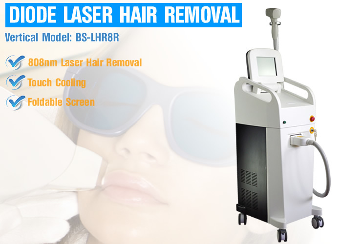 Body Beauty Equipment 600W Portable 808nm Diode Laser Hair Removal Machine