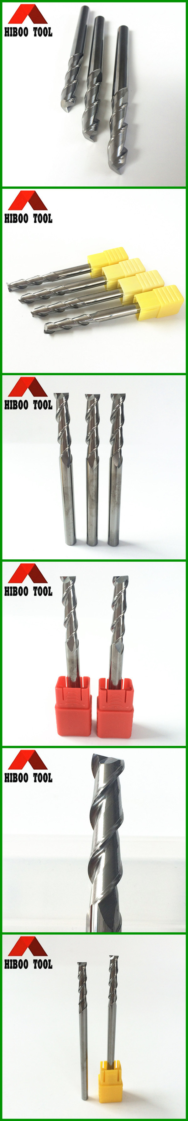 China Factory Carbide End Mill Cutter for Aluminum