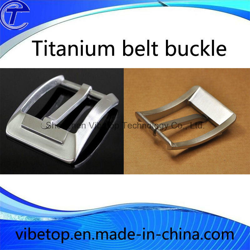 Allergy Free Titanium Belt Buckles by China Supplier