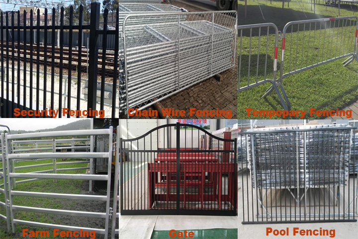 Australia Picket Aluminum Security Fence Panel