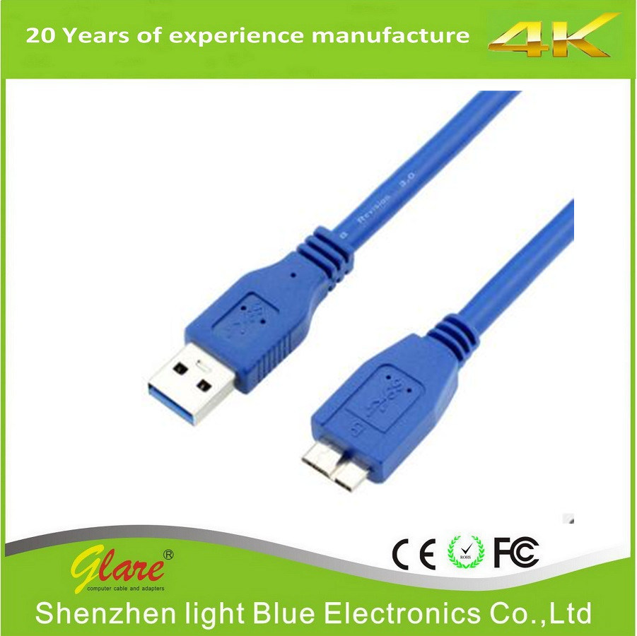 Shenzhen Factory Supply Good Quality Male to Female USB 3.0 Cable