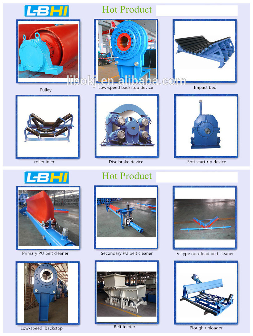 Long Energy-Saving Belt Conveyor for Bulk Material Handling System