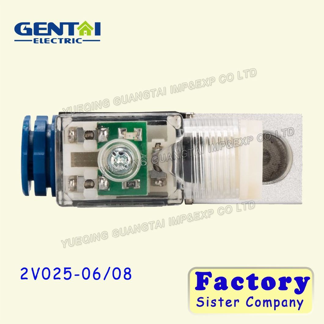 2V025 Pneuamtic Hydraulic Plastic Solenoid Air Valve