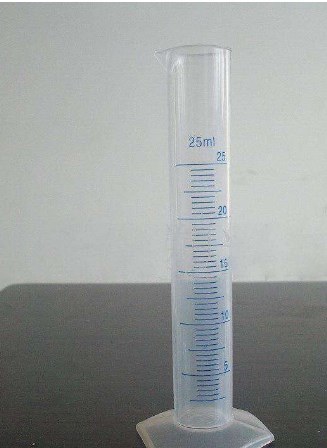 Glass Measuring Cylinder for Lab Testing
