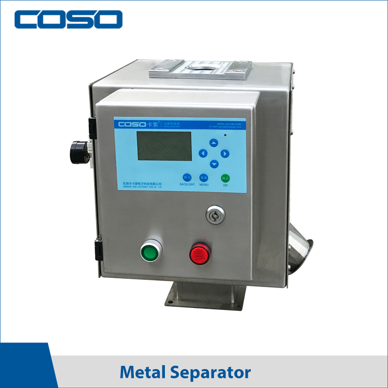 Free Fall Metal Detector Separator for Food Powder