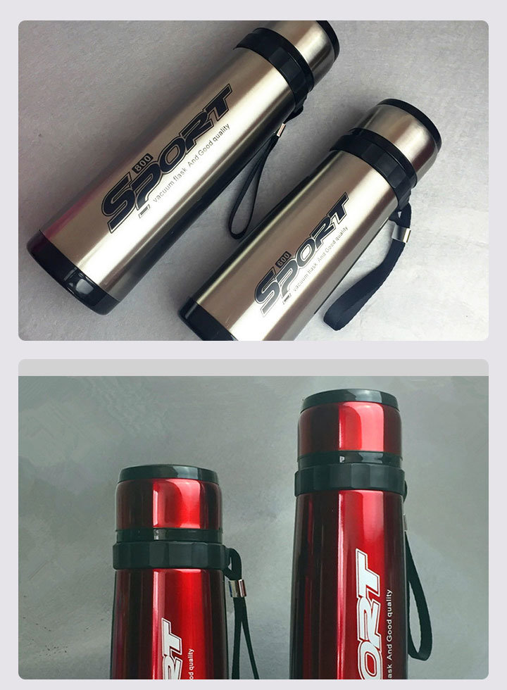 Stainless Steel Vacuum Insulated Large Capacity Travel Water Bottle