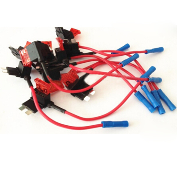 in-Line Car Atc/ATO Blade Fuse Holder Waterproof 10AWG Upto 40A 12V/24V/32V DC