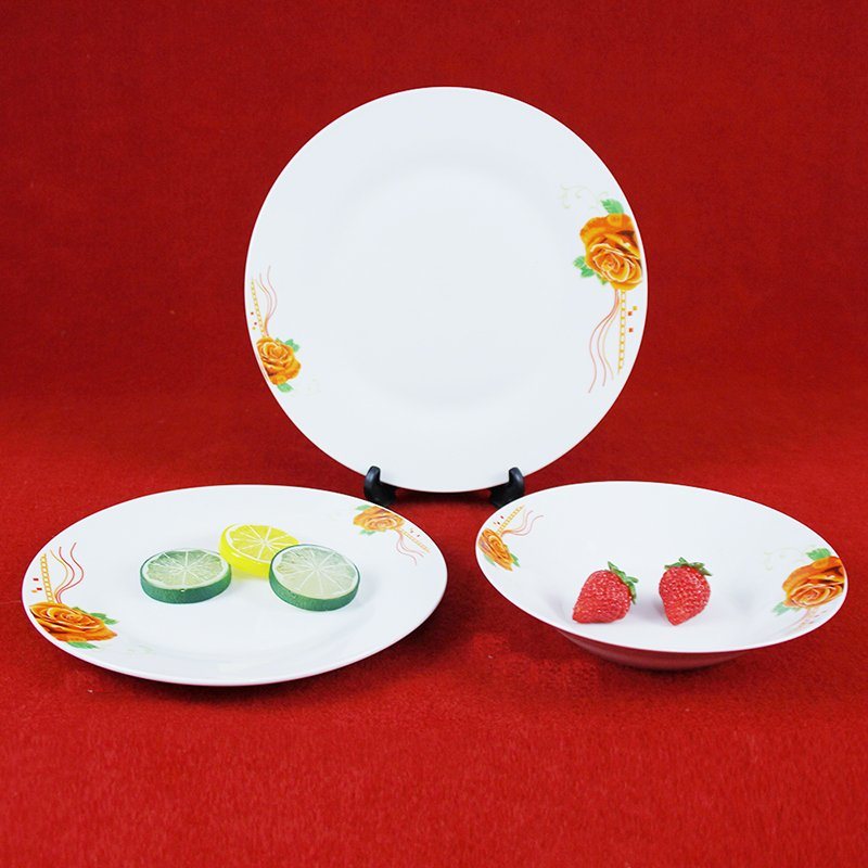 Home Daily Crockery Ceramic Plate Dinner Set
