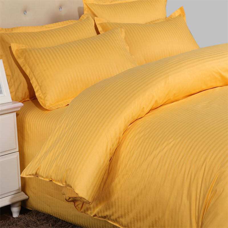 1cm Stripe High Quality Color Bedding for Luxury Star Hotel Using (JRD690)