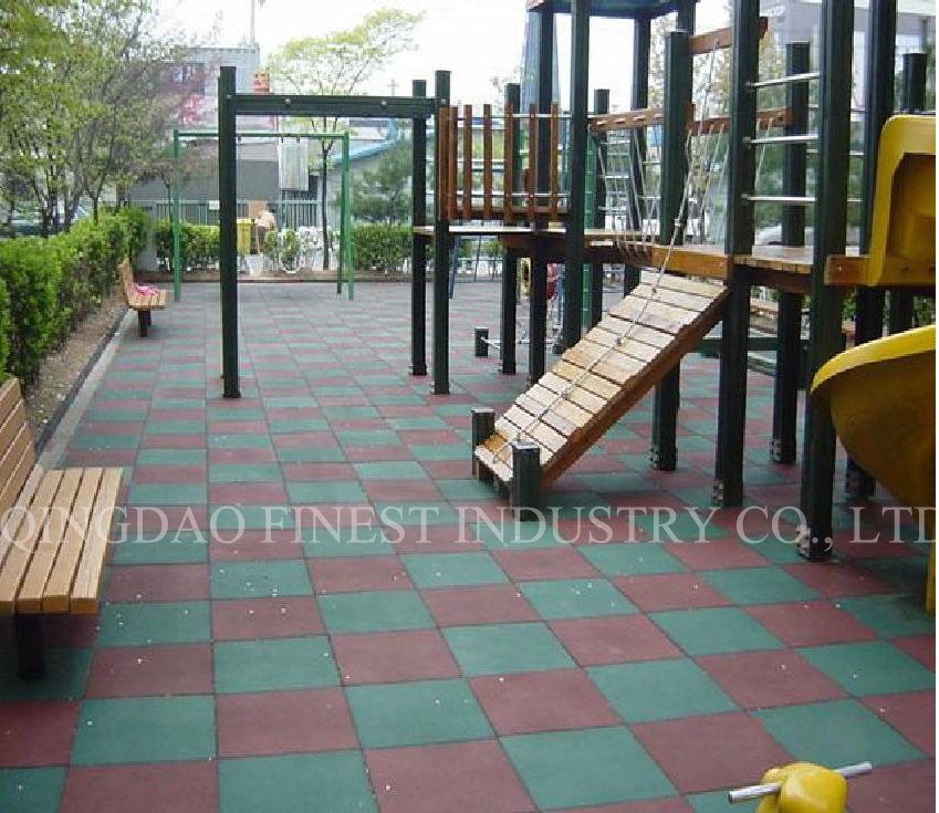 Playground Safety Tile Rubber Tile Safety Rubber Tile Outdoor Playground Tile