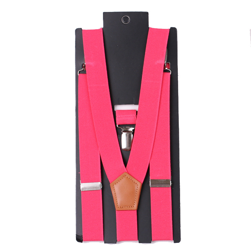 Colorful Polyester Men's Suspender Men's Accessories