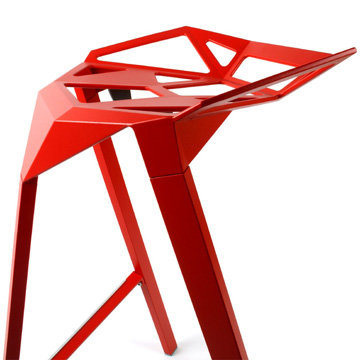 Modern Designer Metal Furniture Magis Stacking Bar Stool One