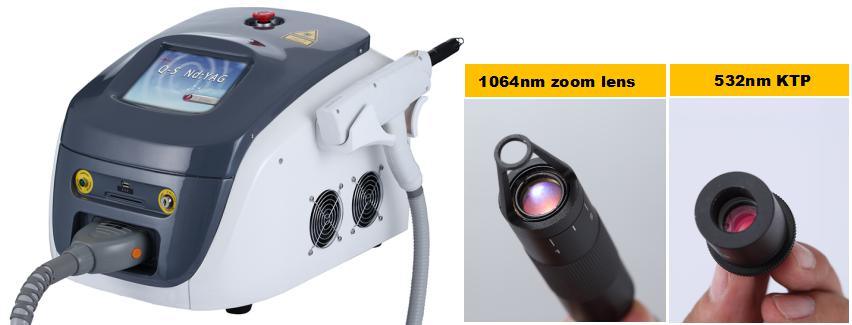 Professional Remove Tattoo Laser Pigmentation Treatment Q-Switch ND YAG Laser