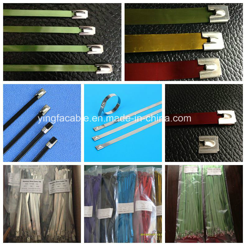 1.2mm Thickness Heavy Duty Metal Steel Cable Tie