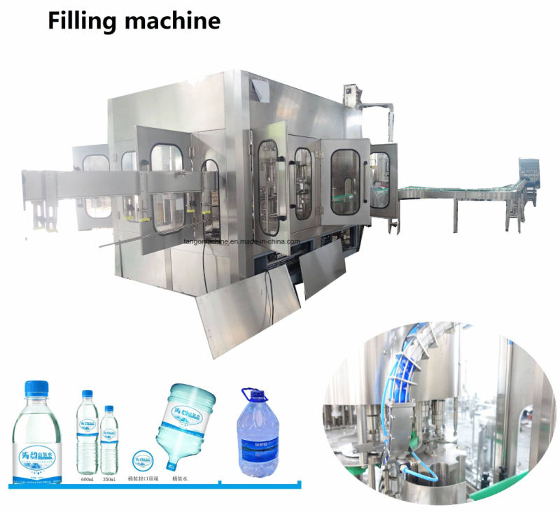 Complete Turn-Key Bottled Drinking Bottle Water Process Treatment Plant Equipment