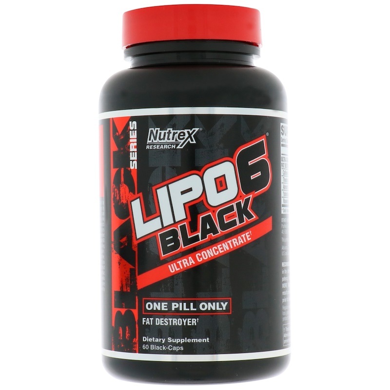 Nutrex Lipo 6 Black Pioneer Fat Burner Slimming Capsule