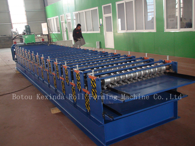 Metal Sheet Rolling Corrugated Roof and Wall Panel Production Line Cold Roll Forming Machine Roof Roll Forming Machine