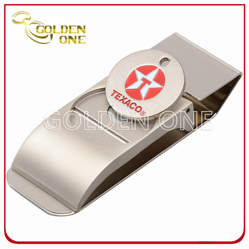 High Grade Stainless Steel Money Clip with Token