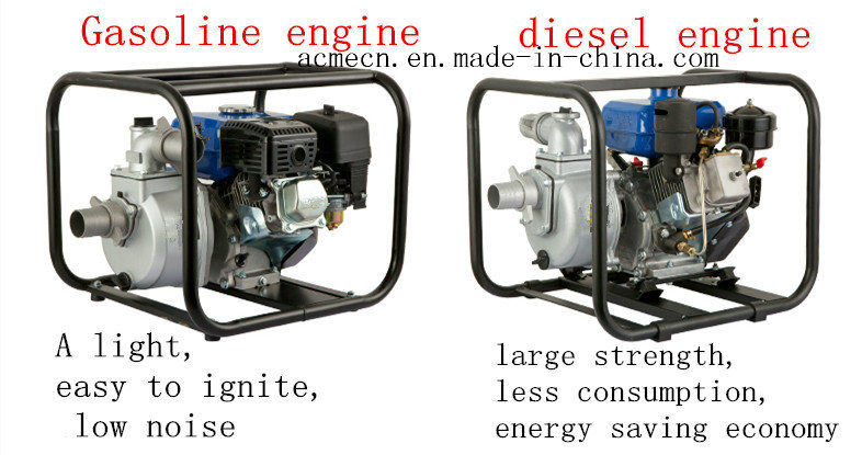 Agricultural Small Model Gasoline Engine Water Pump Diesel Mini Pump