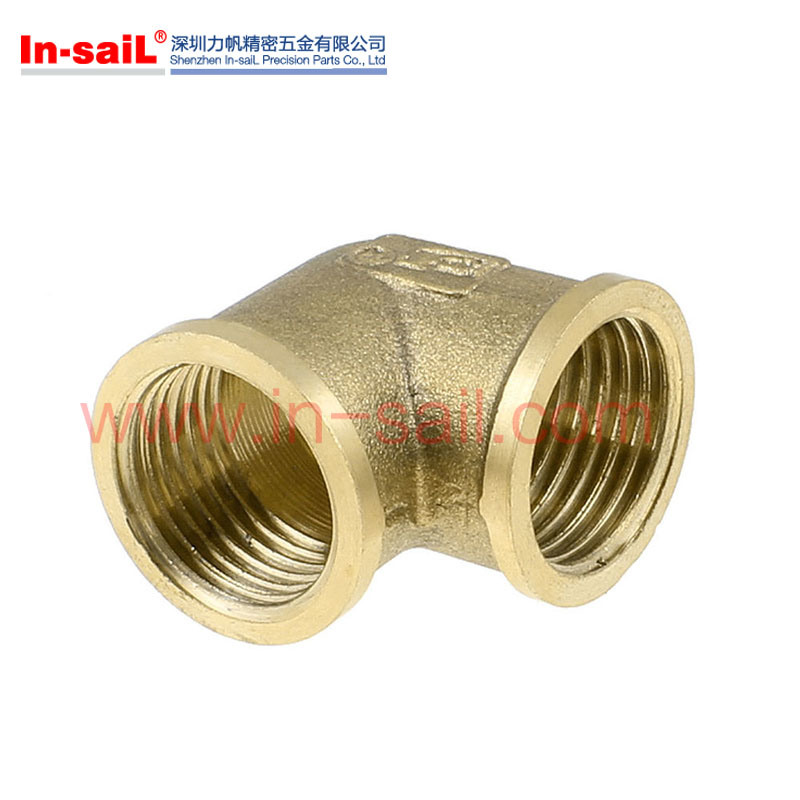 90 Elbow PVC Pipe & Fittings with Brass Inner Thread