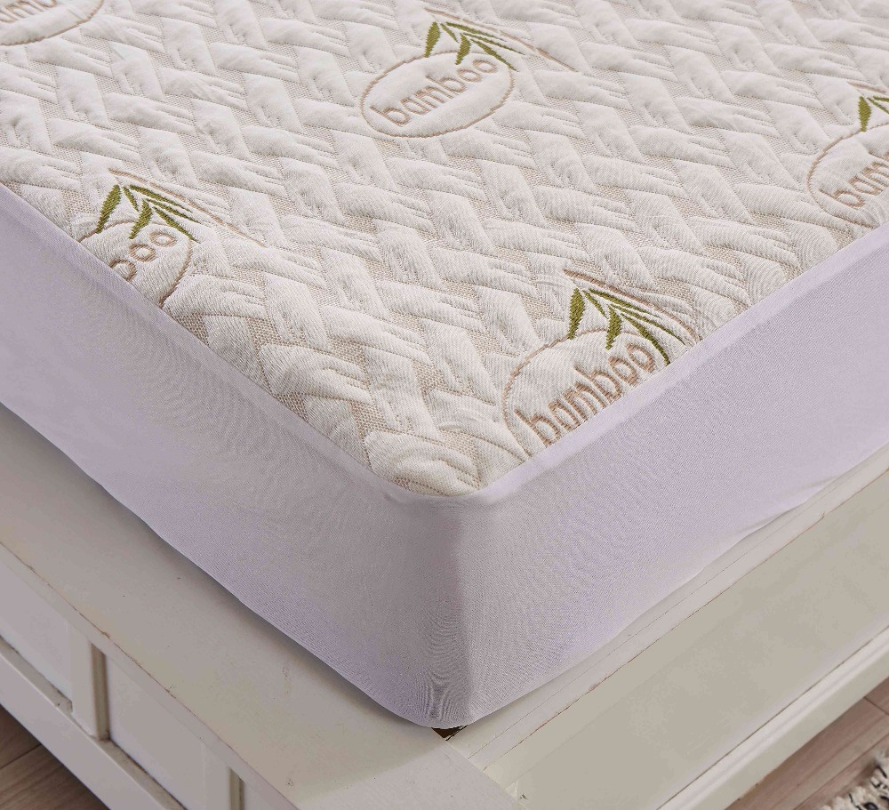 Cool and Breathable Bamboo Mattress Protector Cover - King