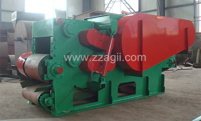 8-12 Tons High Automation Diesel Engine Wood Drum Chipper