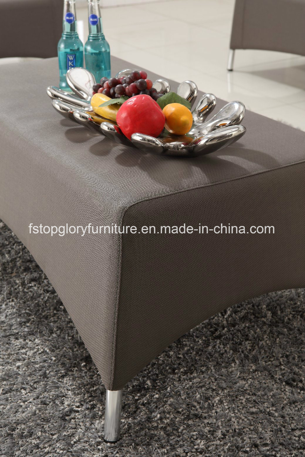 New Design Aluminum Sofa Fabric Sofa Modern Sofa (TG-6103)