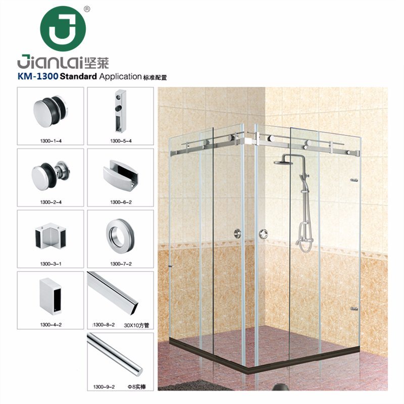 Stainless Steel Shower Enclosure Hardware Set Manufacture