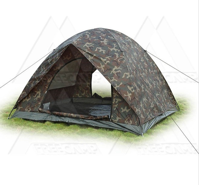 Double Layer Outdoor Camouflage Camping Tent