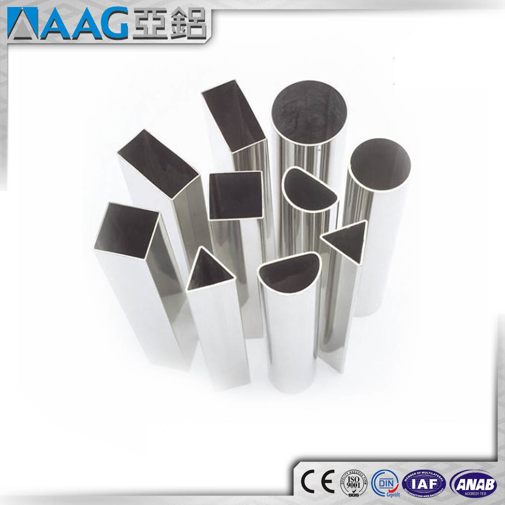 Custom Round and Square 6061 T6 Aluminium Tube