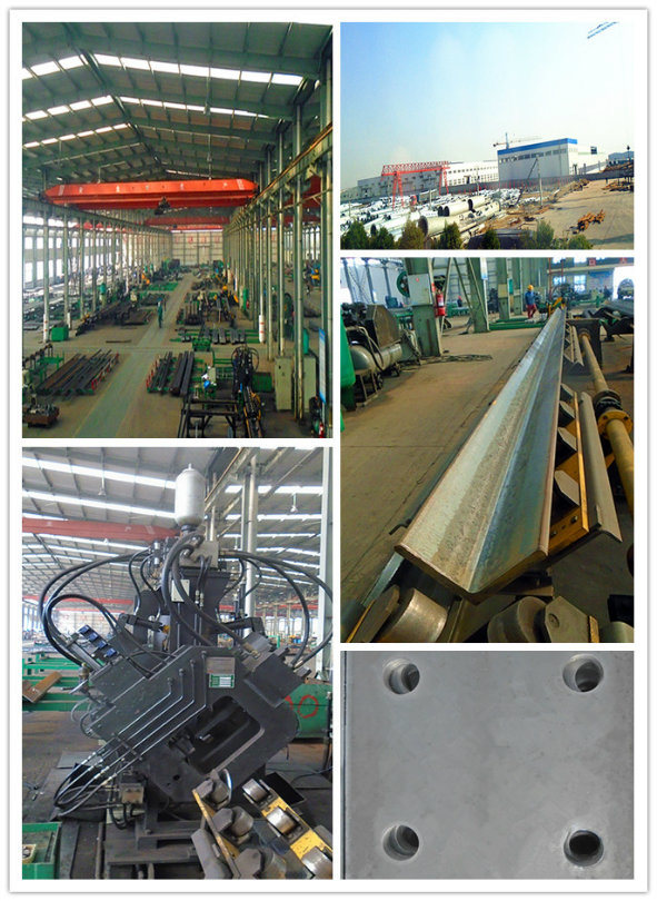 110kv Power Transmission Steel Pole