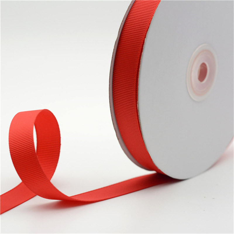 Wholesale 100% Polyester Grosgrain Ribbon for Packaging
