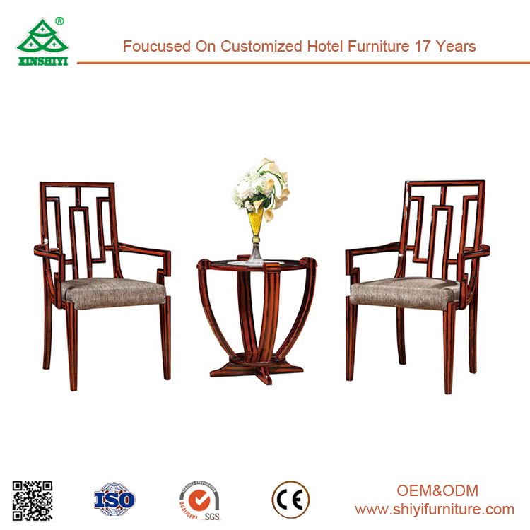 Antique American Style Hotel Leisure Chair New Classic Furniture for Villa