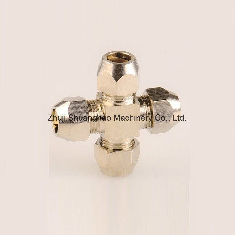 Fine Brass Hose Connector Hydraulic Fitting