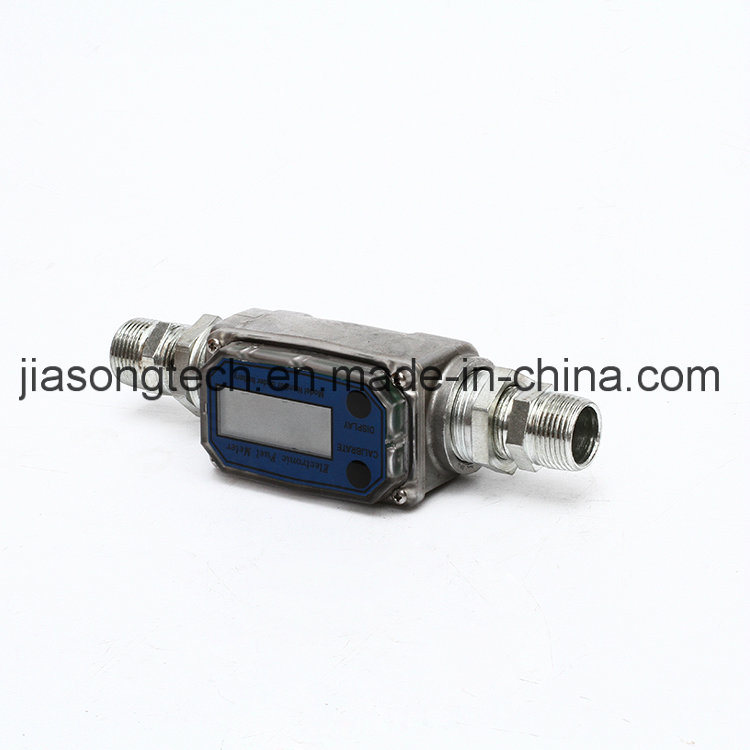 Water Fuel Turbine Digital Flow Meter