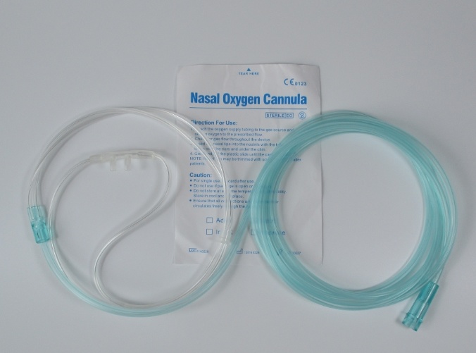 Hosptial Use Oxygen Nasal Cannula with 2m Tube