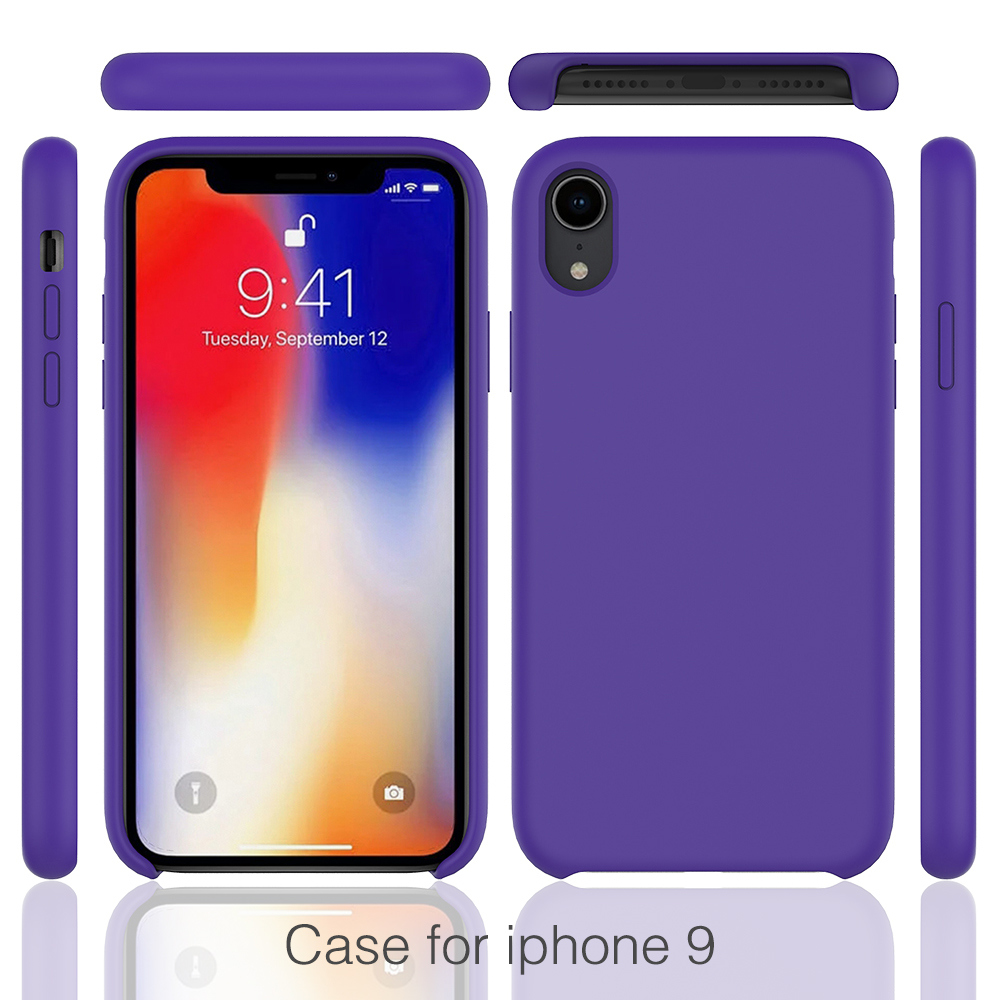 for iPhone Xs/iPhone Xs Max /Iphonexr Ultra Slim Silicone Rubber Case for Phone