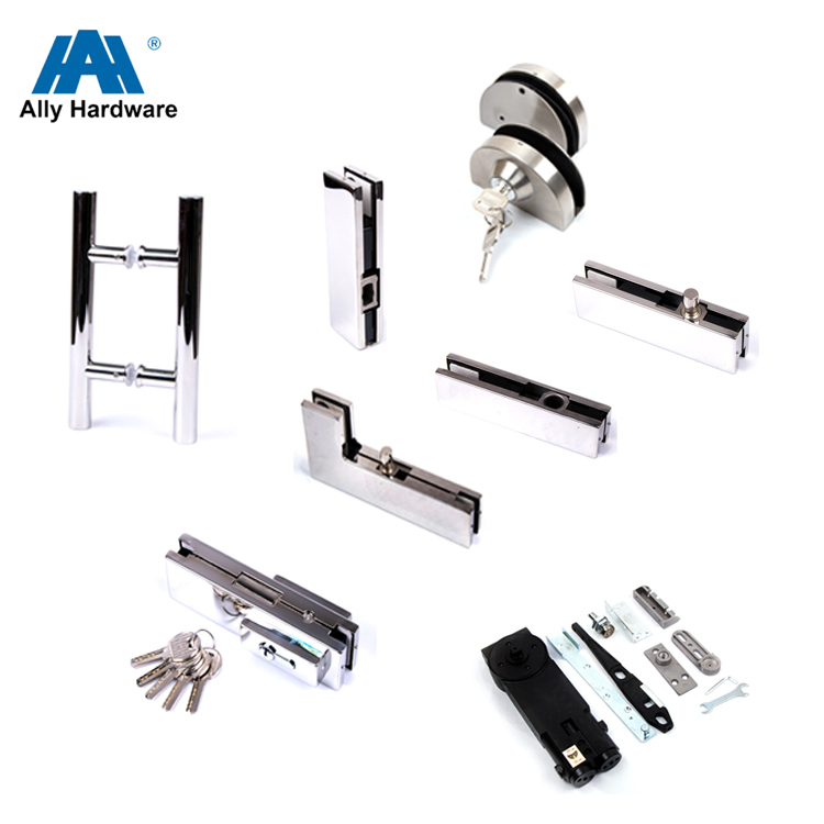 Heavy Duty Glass Door Patch Fitting Lock