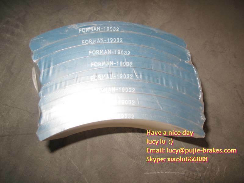 High Quality Non-Asbestos Truck Brake Lining