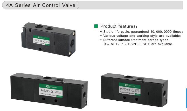 Airtac 4A430c-15 Pneumatic Control Valve